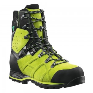 Haix Protector Ultra Lime Men Forestry Boots | 65720-CYMP